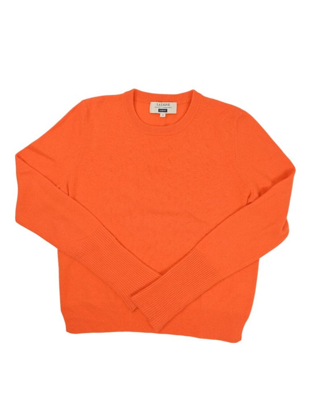 La Ligne x AWAY Lean Lines Sweater in Orange